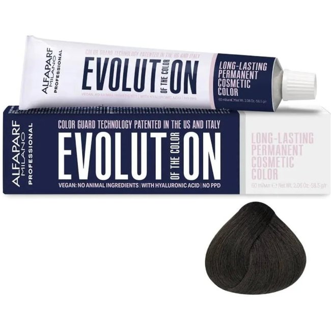 Coloração Alfaparf Milano Evolution Of The Color 60ml 4 Castanho Médio