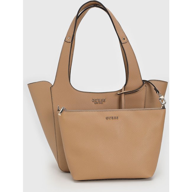 Bolsa Tiracolo Feminina Guess Helina Tote Nude