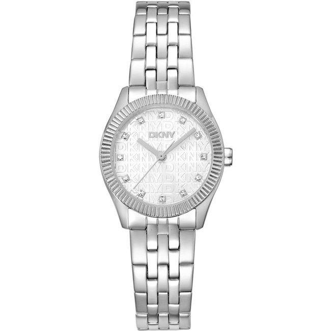 Relógio Feminino DKNY Crosswalk Prata Donna Karan Donna Karan