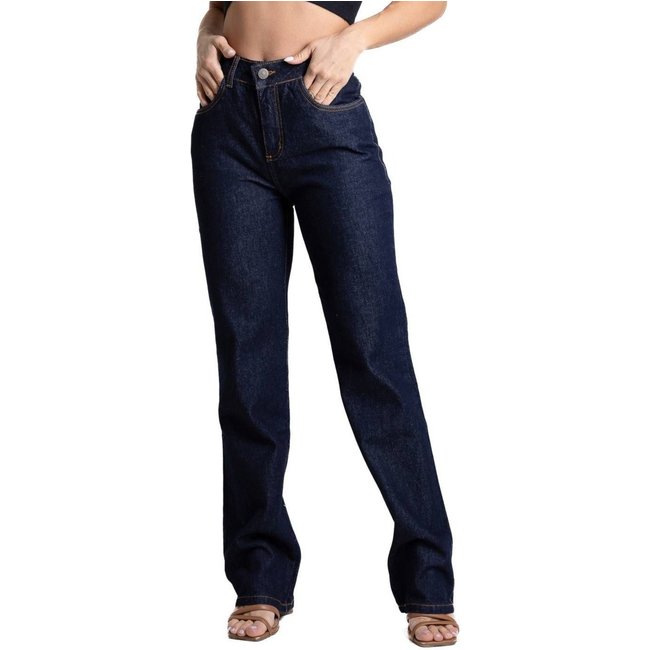 Calça Jeans Sawary Reta - 281932 - Azul - Sawary