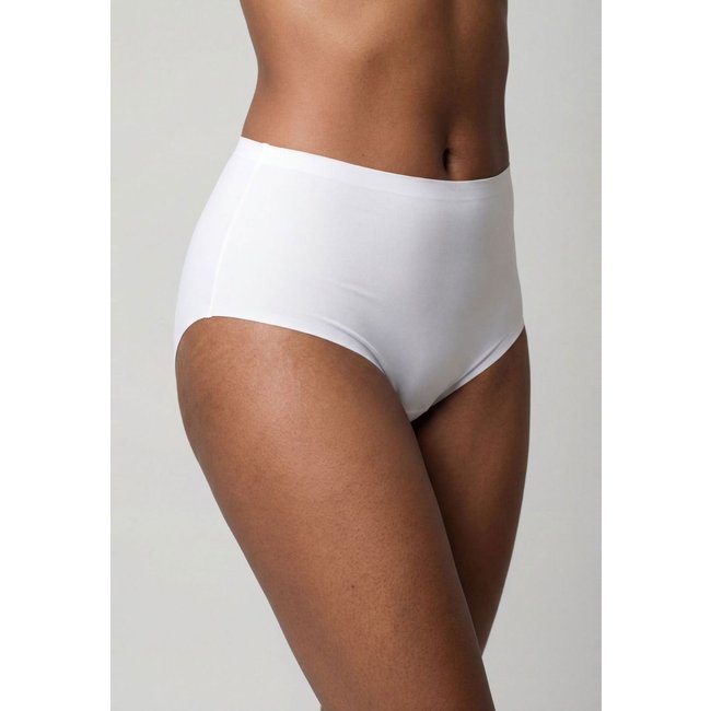 Calcinha Feminina Hope Cintura Alta Bonjour Branca