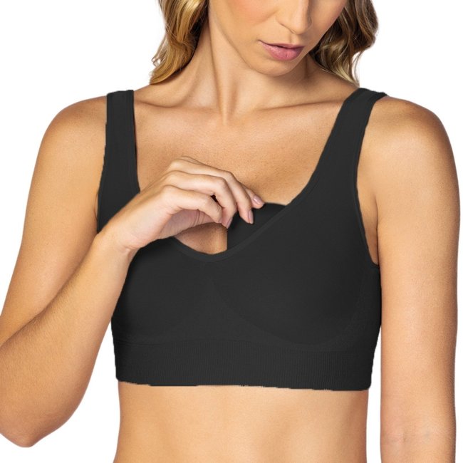 Sutiã Shape Bojo Removivel Sem Costura 41354 Preto
