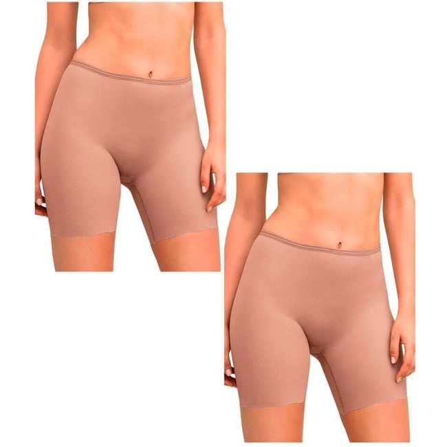 Kit com 2 Bermudas Virtuel Demillus 94496/94498 Bege