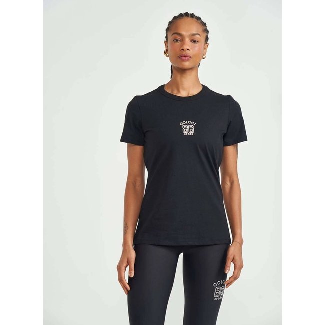 Camiseta Colcci Sport New Comfort Fit Feminina Preto Pace