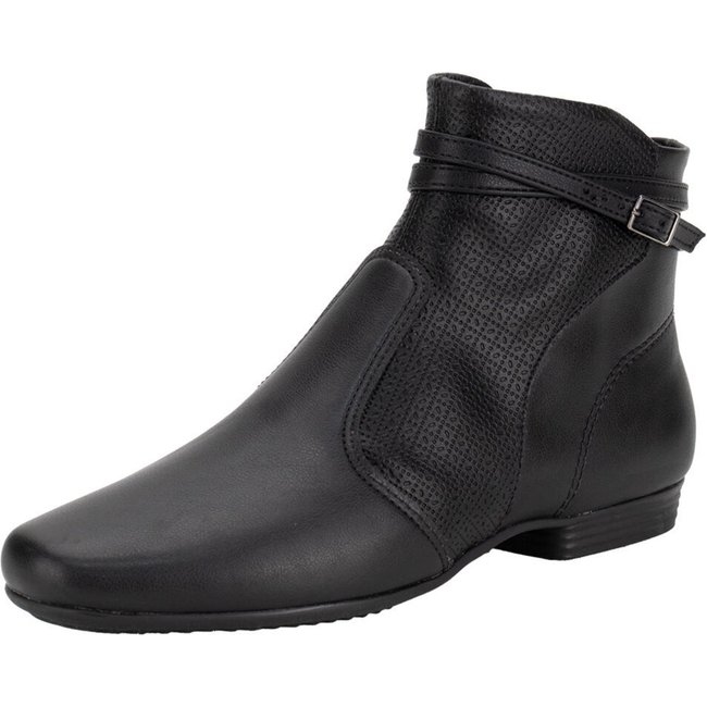Bota Feminina Cano Baixo Piccadilly 250241 0080241 Preto
