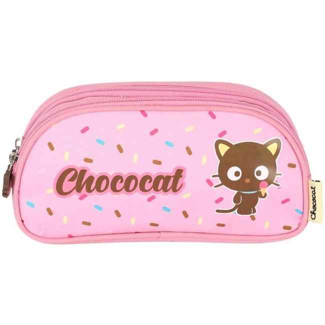 Infantil - Estojo Duplo Chococat Juvenil Up4you Rosa
