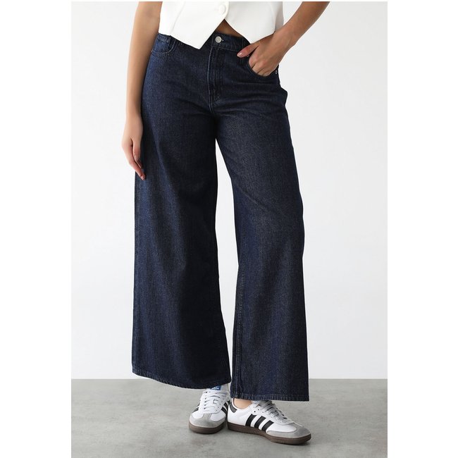 Calça Jeans GAP Wide Leg Rinsed Azul