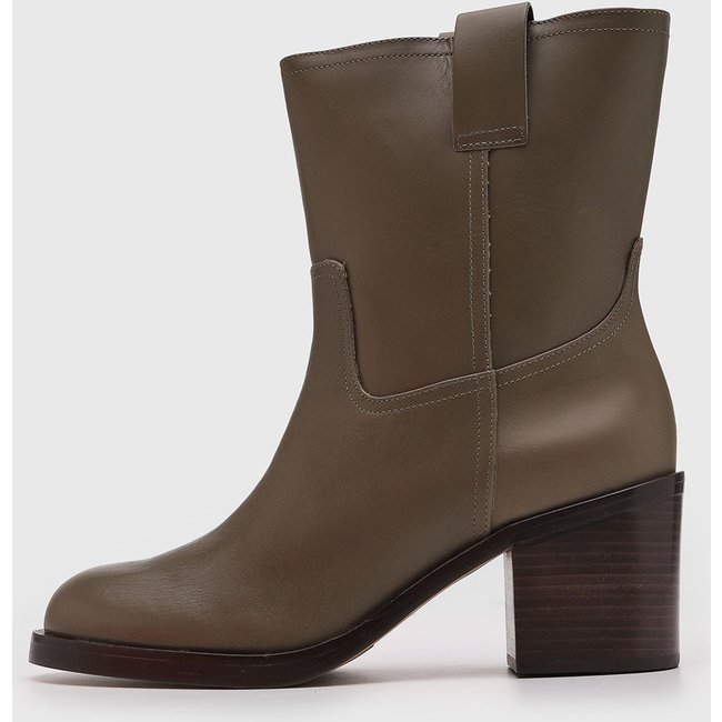 Bota Feminina Luiza Barcelos Salto Grosso Marrom