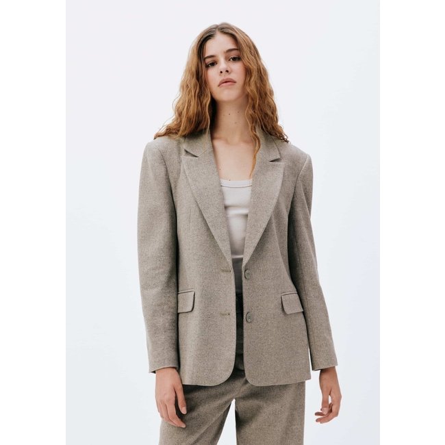 Blazer Feminino Oversized Em Lã Hering