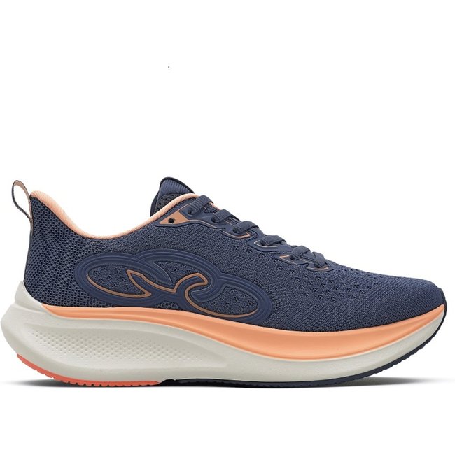 Tênis Olympikus Voa 3 Feminino - Azul/Laranja