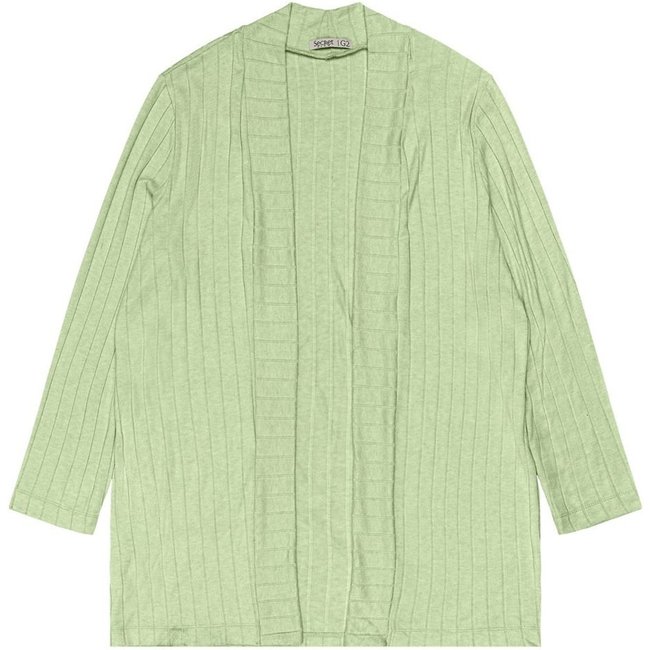 Cardigan Plus Size Feminino Secret Glam Verde