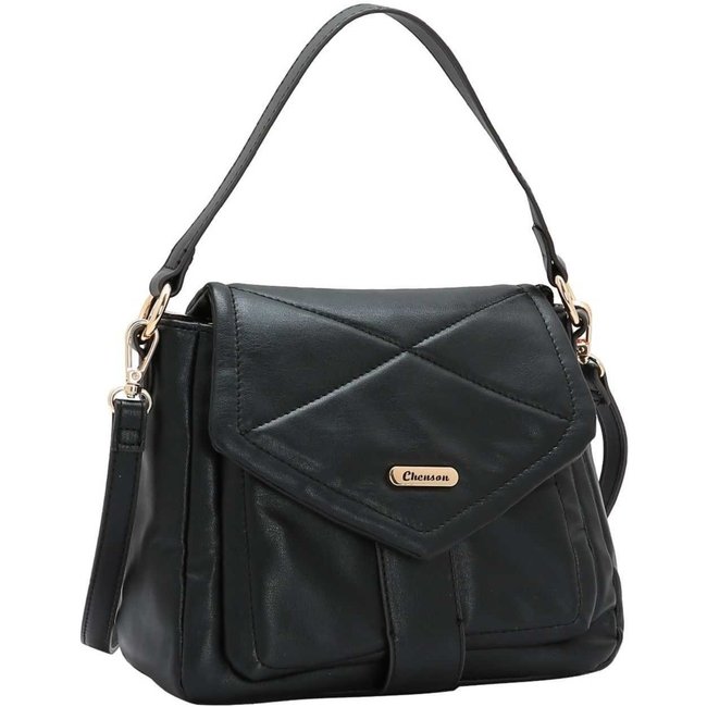 Bolsa Feminina Chenson Soft Chic 3485283 Preto