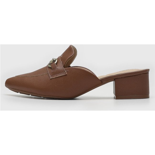 Scarpin Mule Modare Bridão Marrom