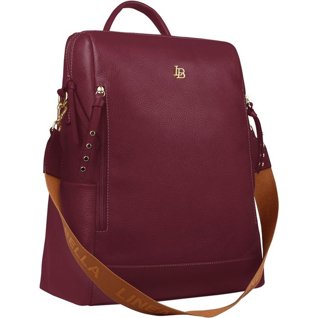 Mochila Grande Linea Bella 5590 Bordô