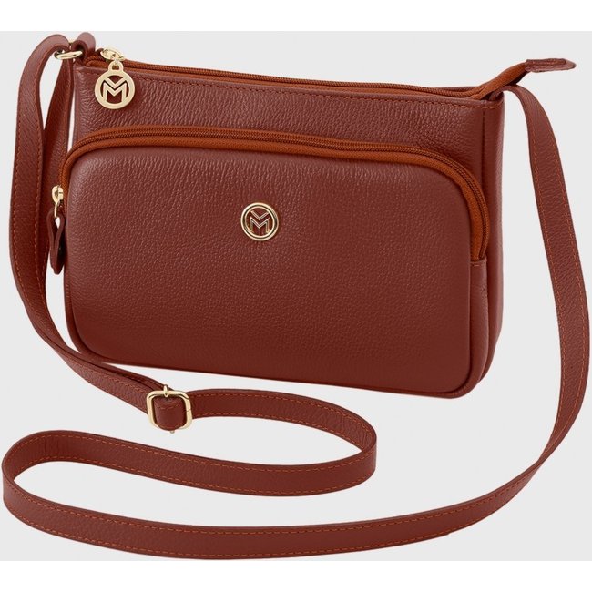 Bolsa Transversal Couro Mariart Rosalina Terracota