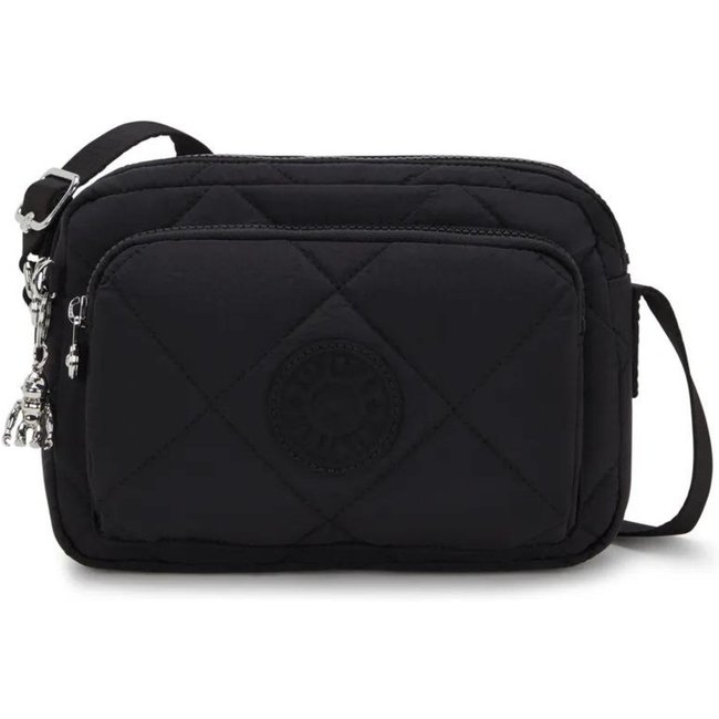 Bolsa Kipling Abanu M Zip Cosmic Black Ql