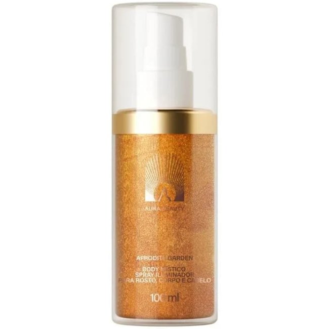 Body Místico Afrodite Garden Spray Iluminador Aura Beauty 100ml