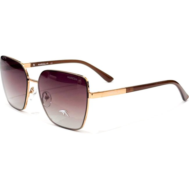 Óculos de Sol Maresia MRS005 C100 Marrom Feminino