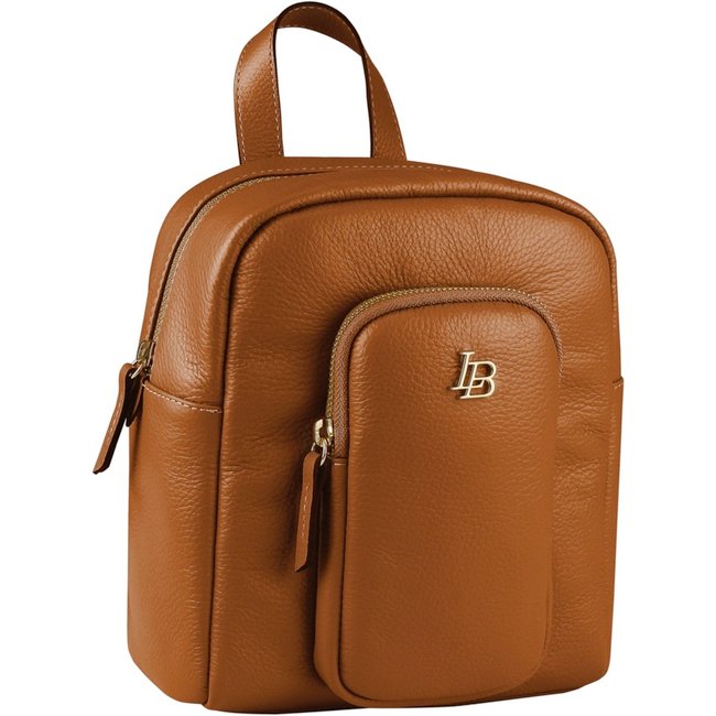Mochila Pequena Linea Bella 6059 Caramelo