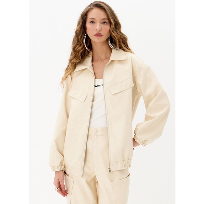 Jaqueta Oversized PU My Favorite Things