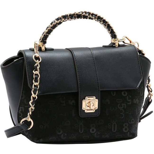 Bolsa Feminina Chenson Deluxe Satchel Mão 3485444 Preto