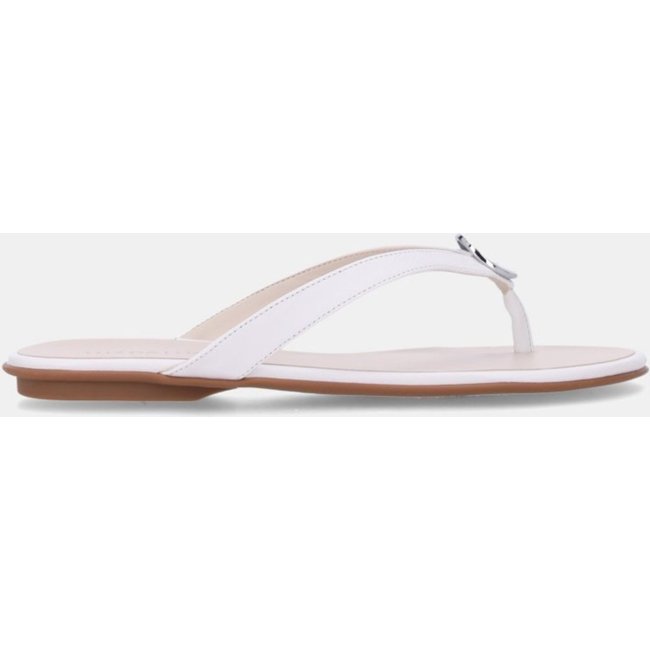 Chinelo Couro Luz da Lua - 52210070 Luz Da Lua Branco