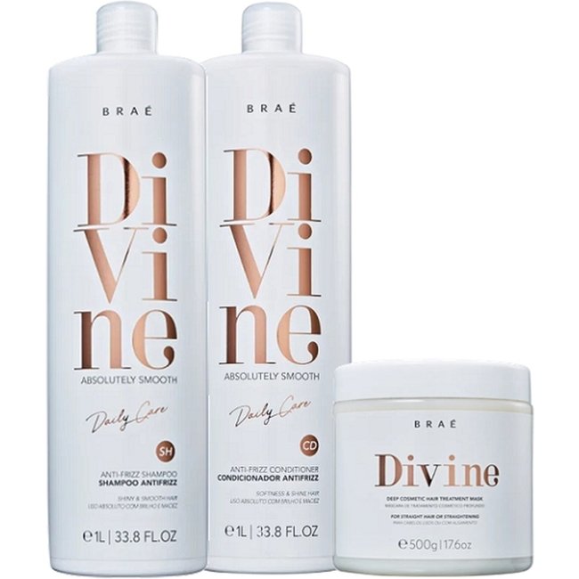 Brae Divine Kit Trio Salon (3 produtos)