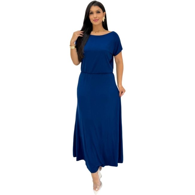 Vestido Longo Marinho