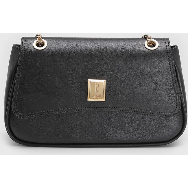 Bolsa Feminina Vizzano Alça Corrente Preta