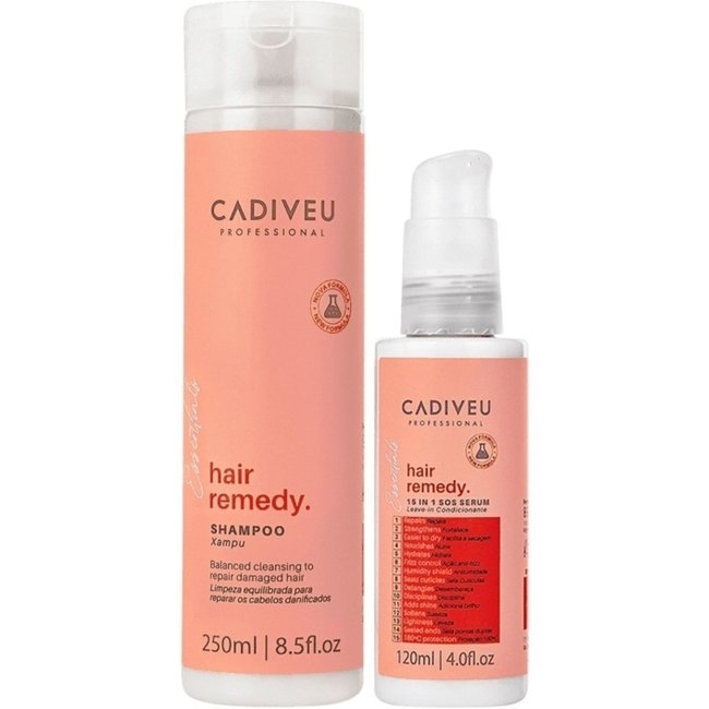 Kit Cadiveu Professional Hair Remedy Shampoo e Leave-in (2 produtos)