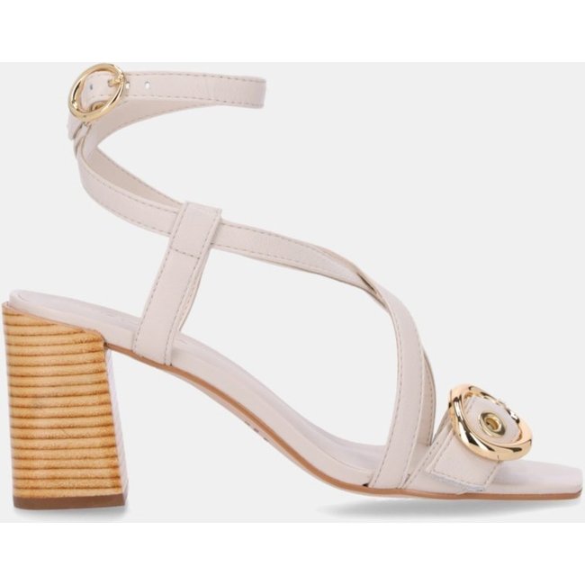Sandália Salto Luz da Lua - 60830003 Luz Da Lua Off-white