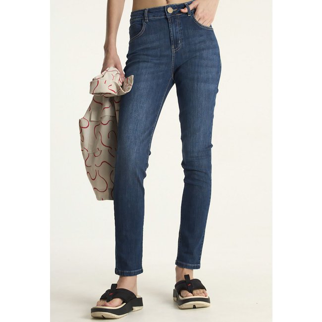 Calça Jeans Cantão Skinny Comfort 1967 Azul