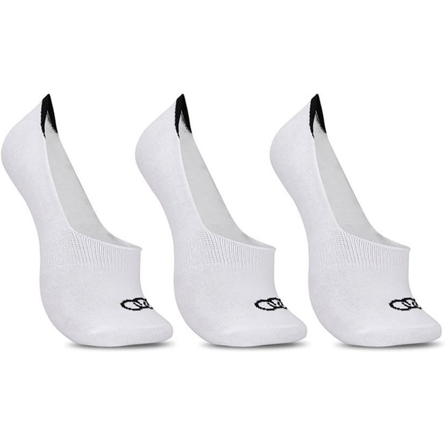 Meia Ultra Invisível Olympikus Feminina - Pacote com 3 Pares 33-38 Branco