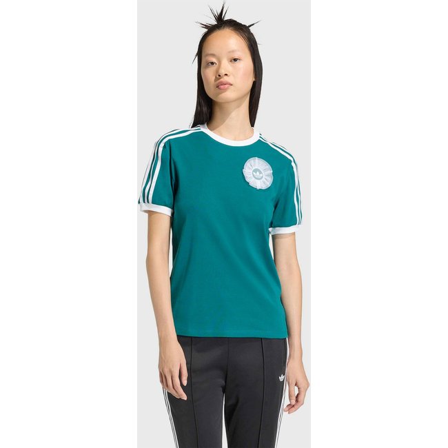 Camiseta Feminina adidas Originals Adiluna Branding Verde