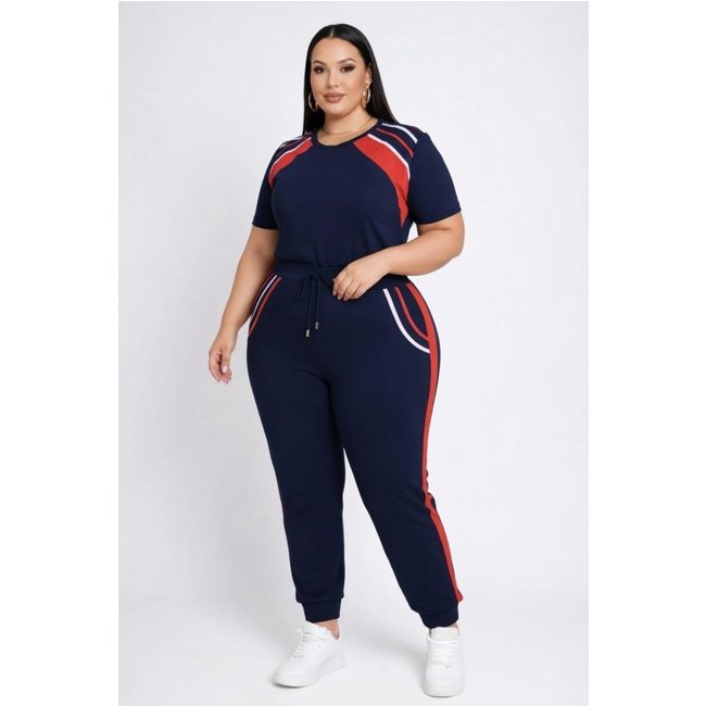 Conjunto Feminino D Bell Outlet Fashion Bela Vermelho