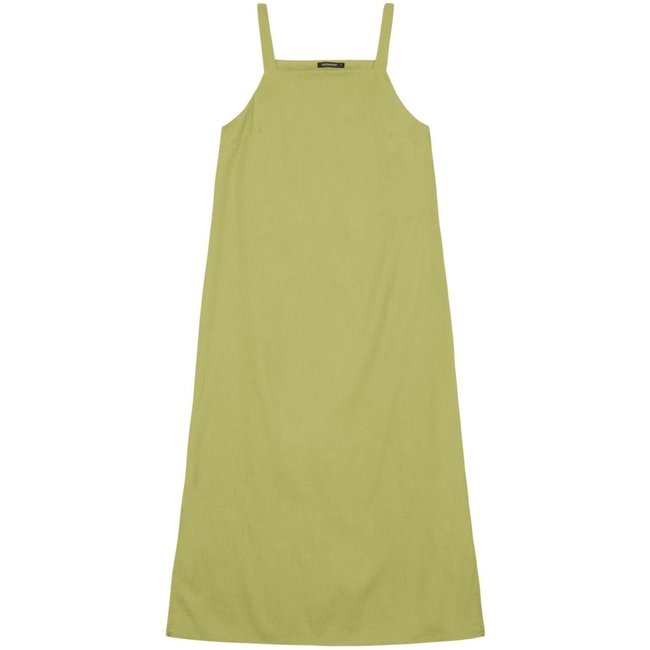 Vestido feminino midi em linho Essendi -Verde Verde