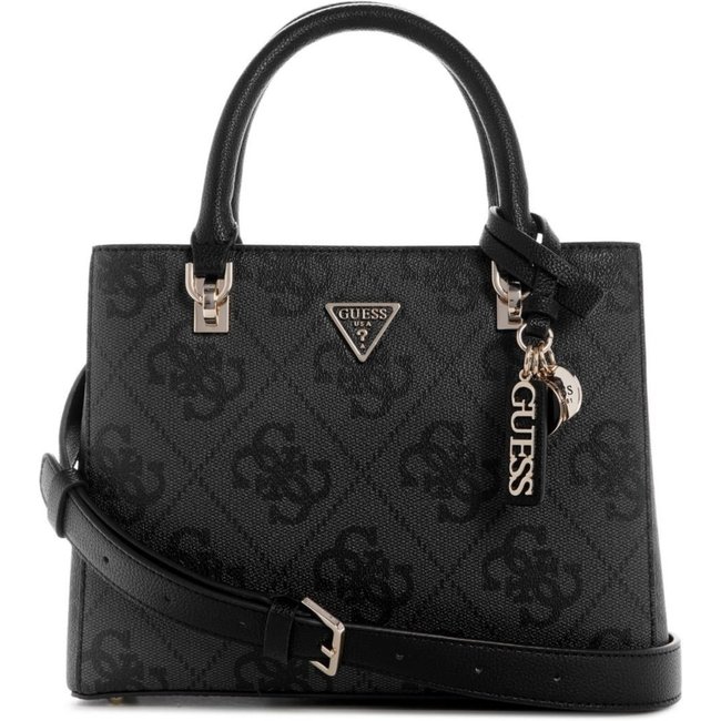 Bolsa Guess Noelle II Small Satchel Preto