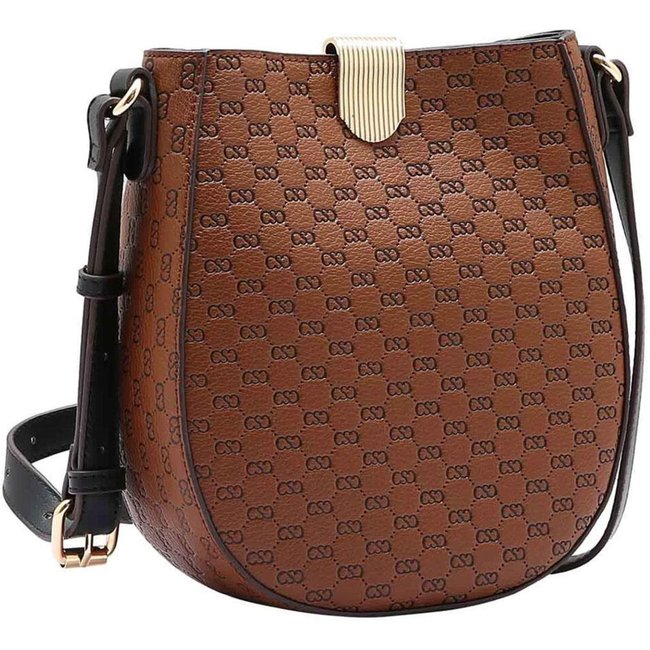 Bolsa Feminina Transversal Chenson Cg85050 1825050 Café