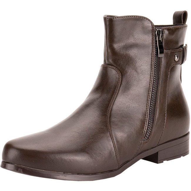 Bota Feminina Cano Baixo Mooncity 72325 0742325 Café