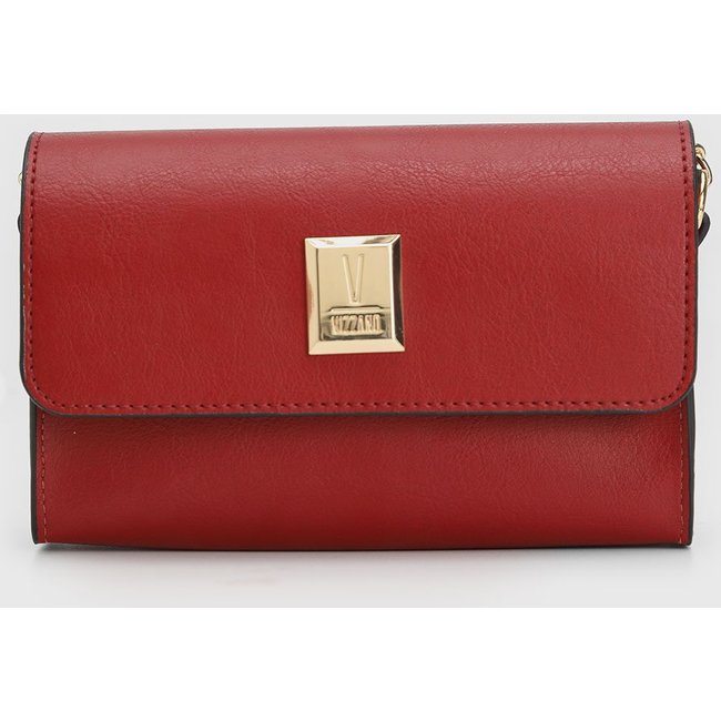 Bolsa Feminina Vizzano Alça Corrente Vermelha