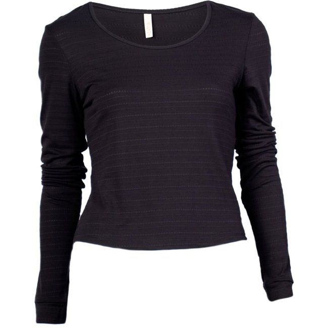 Blusa Feminina Habana Manga Longa Preto