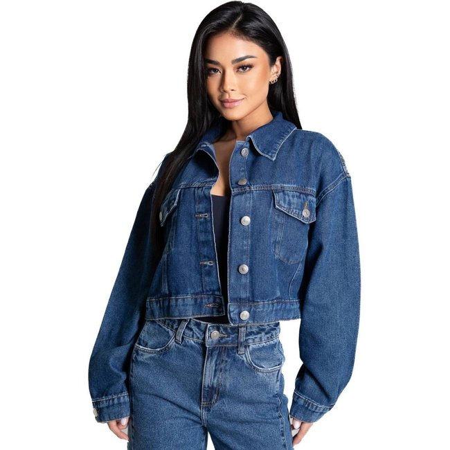 Jaqueta Jeans Sawary - 282313 - Azul - Sawary