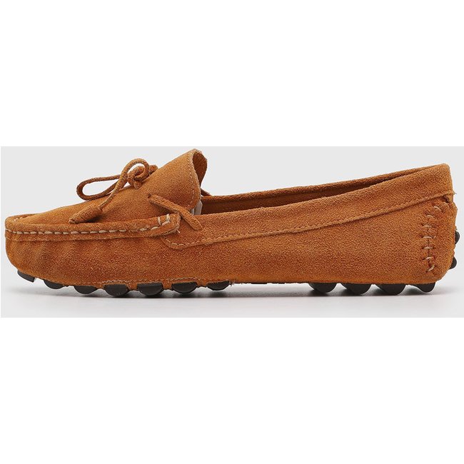 Mocassim Feminino Santa Lolla Laço Caramelo