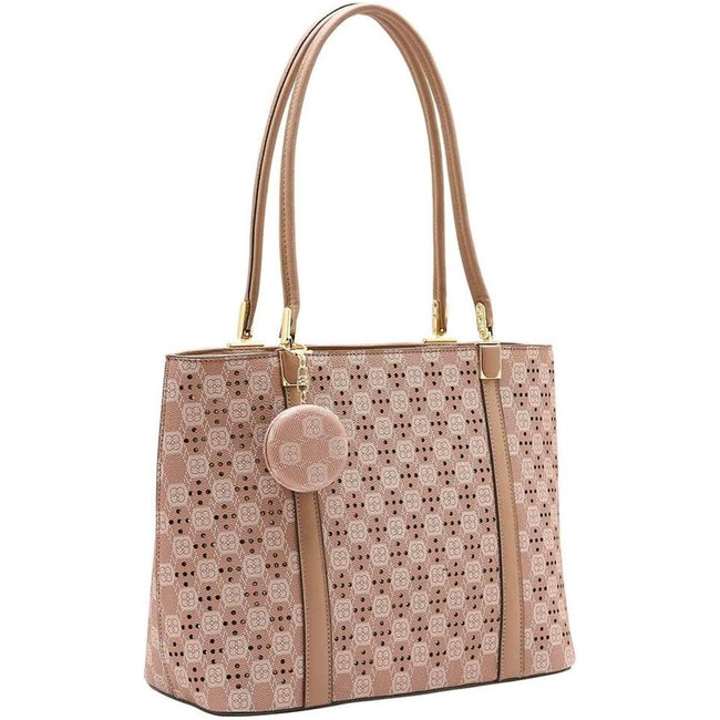 Bolsa Feminina Chenson Cg85024 1825024 Bege
