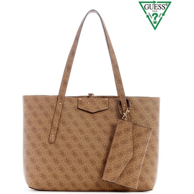 Bolsa Guess Eco Brenton Tote Bege