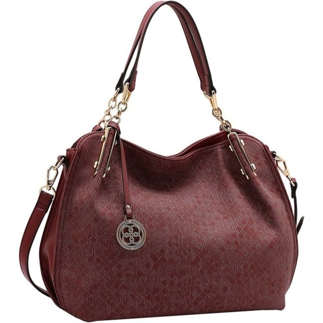 Bolsa Feminina Chenson Confort Chic Vinho Incolor
