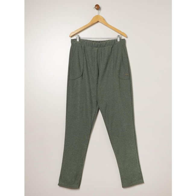 Calça Bouclê Felpado Plus Size Feminina VERDE