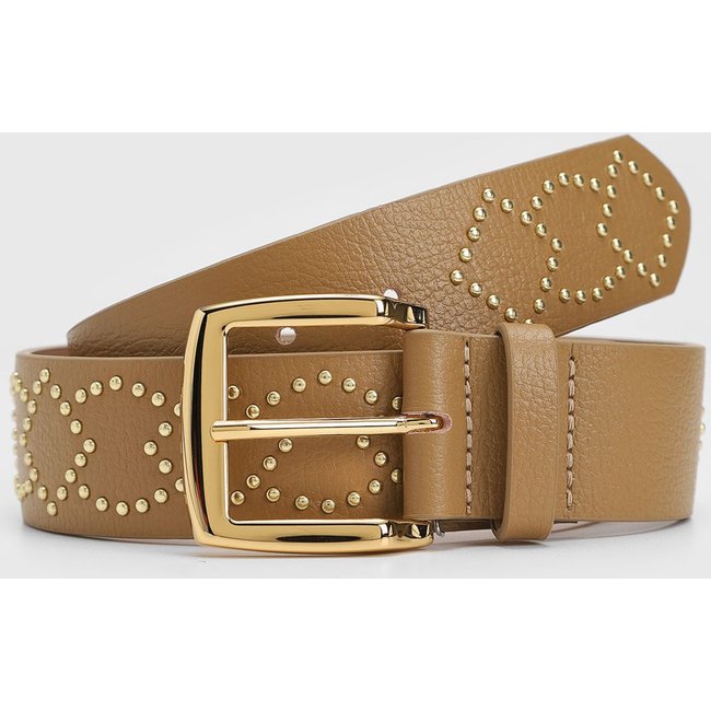 Cinto Feminino Luiza Barcelos Hot Fix Bege