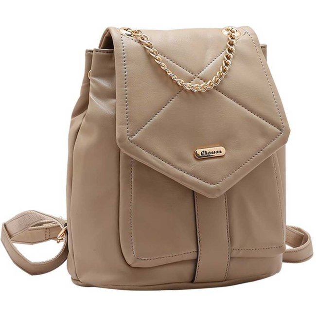 Mochila Feminina Chenson Soft Chic 8485281 Bege