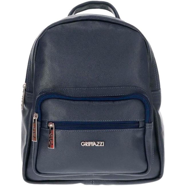 Mochila de Couro Griffazzi Marinho